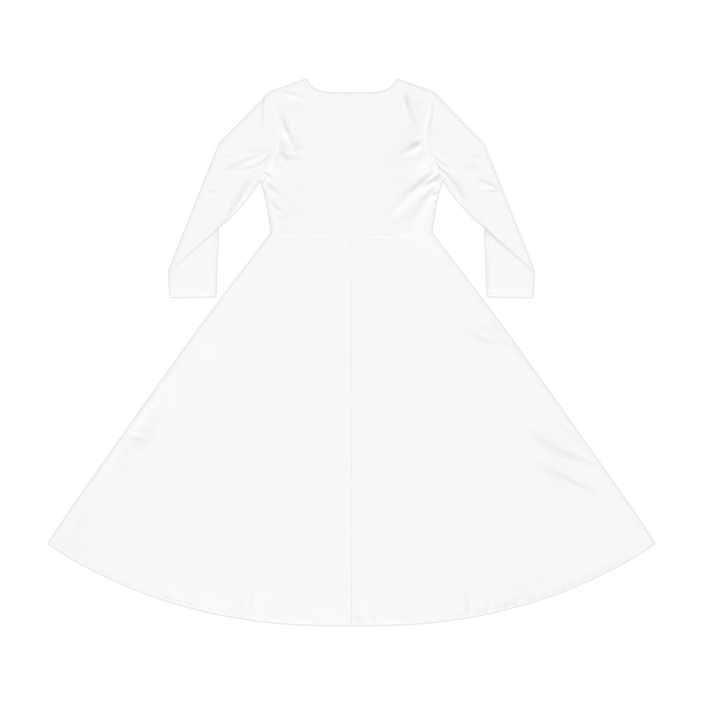 White Star Emblem Dress - Flowing A-Line